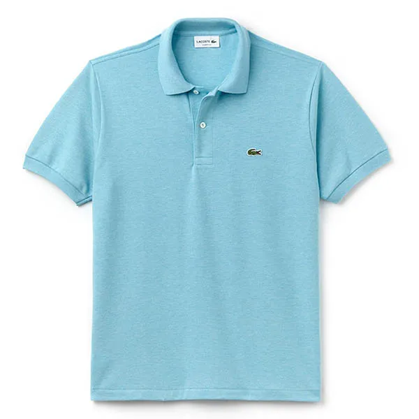 Áo Polo Lacoste Men's Marl L1264 51 PHV Original Fit Màu Xanh Blue Size XS