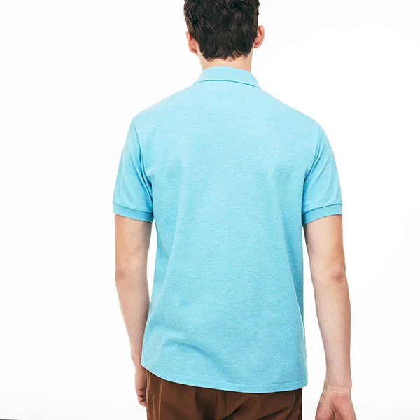 Áo Polo Lacoste Men's Marl L1264 51 PHV Original Fit Màu Xanh Blue Size XS
