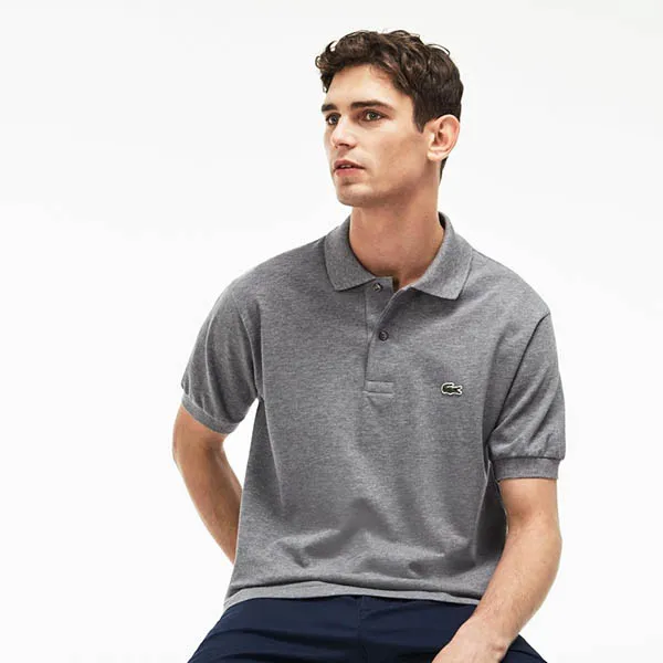 Áo Polo Lacoste Men's Marl Original Fit L1264 SVY Màu Xám Size S - Thời trang - Vua Hàng Hiệu