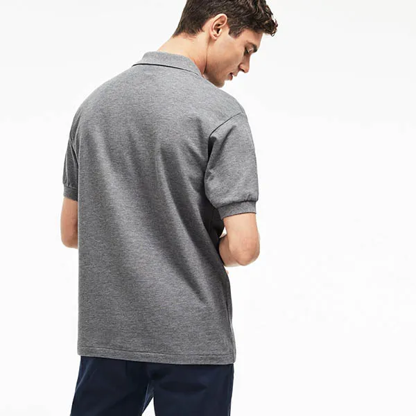 Áo Polo Lacoste Men's Marl Original Fit L1264 SVY Màu Xám Size S - Thời trang - Vua Hàng Hiệu