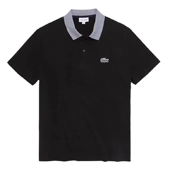 Áo Polo Lacoste Men's Regular Fit Short Sleeve PH5678-031 Màu Đen Size L - Thời trang - Vua Hàng Hiệu