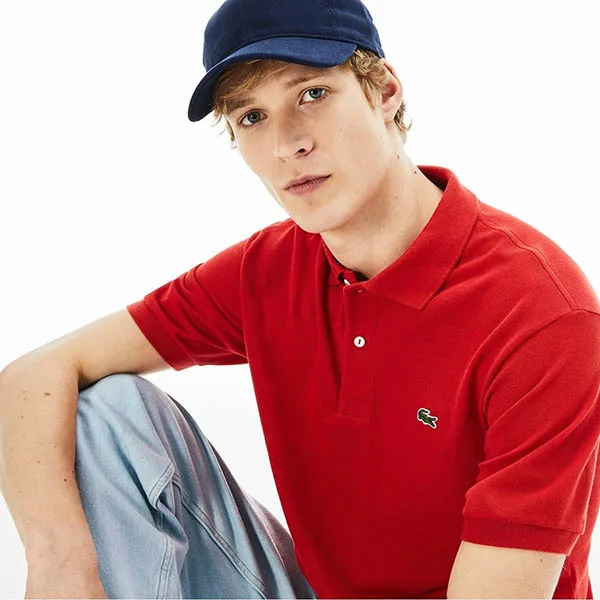 Áo Polo Lacoste Men's T-Shirt L1264.9QA Màu Đỏ Size XS