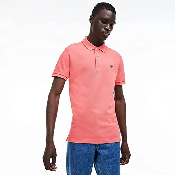 Áo Polo Lacoste Pink Slim Fit PH4012 F9C Màu Hồng Đào Size S - Thời trang - Vua Hàng Hiệu