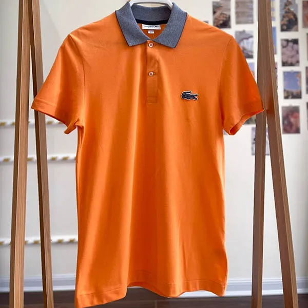 Áo Polo Lacoste Regular Fit PH5678 6KB Màu Cam Size S - Thời trang - Vua Hàng Hiệu
