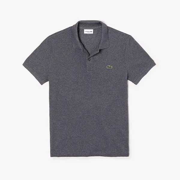 Áo Polo Lacoste Slim Fit PH4012 E8G Màu Xám Đậm Size S