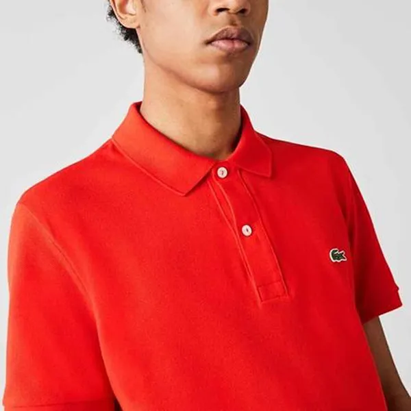 Áo Polo Lacoste Slim Fit PH4012 F8M Màu Đỏ Size M - Thời trang - Vua Hàng Hiệu