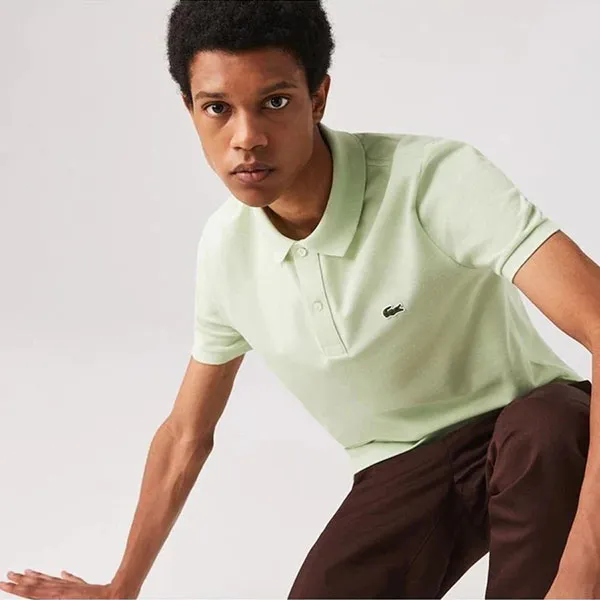 Áo Polo Lacoste Slim Fit PH4012 HD1 Màu Xanh Lá Size S