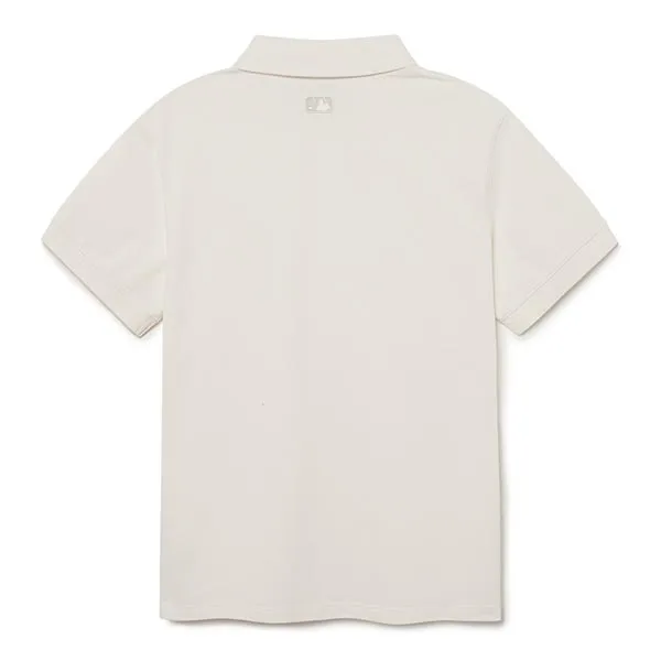 Áo Polo MLB Heart New York Yankees 3APQH0133-50IVS Màu Trắng Size M - Thời trang - Vua Hàng Hiệu