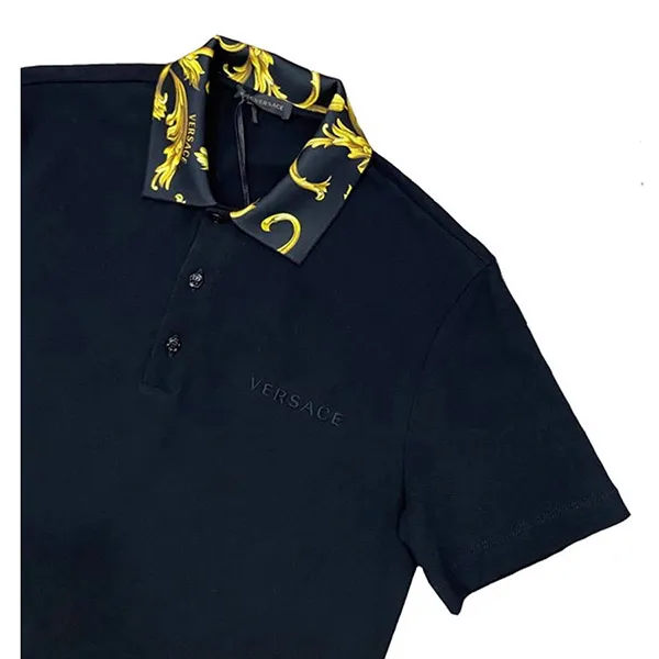 Áo Polo Versace Jeans Couture Màu Đen Size S