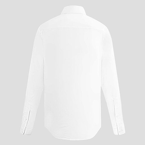 Áo Sơ Mi Burberry White Letter Pattern Functional Cotton 8061860 Màu Trắng Size M - 4