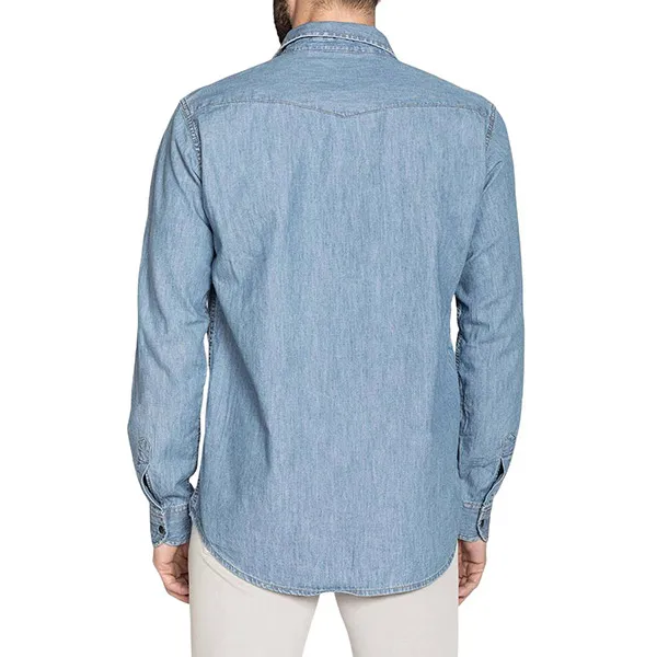 Áo Sơ Mi Carrera Jeans 2051005A_500 Màu Xanh Nhạt Size M - Thời trang - Vua Hàng Hiệu