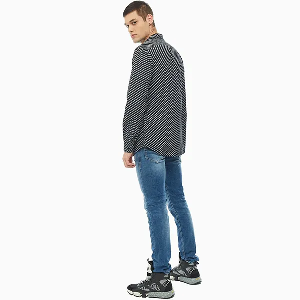 Áo Sơ Mi Diesel Men's Shirt 00S96F 9XXA Màu Đen Size S - Thời trang - Vua Hàng Hiệu