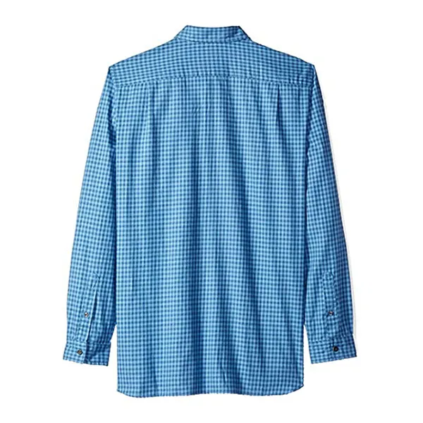 Áo Sơ Mi Lacoste Regular Fit CH1468 K6L Màu Xanh Kẻ Size M