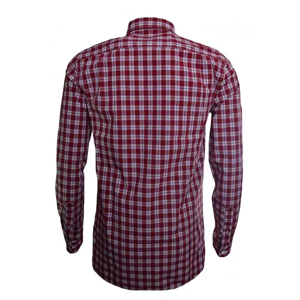 Áo Sơ Mi Lacoste Regular Fit Red Check Long Sleeved Shirt CH5804 YPW Màu Kẻ Đỏ Size M - Thời trang - Vua Hàng Hiệu