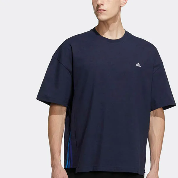 Áo Thun Adidas Overfit City Loose Tee Tshirt HC9973 Màu Xanh Than Size S - Thời trang - Vua Hàng Hiệu