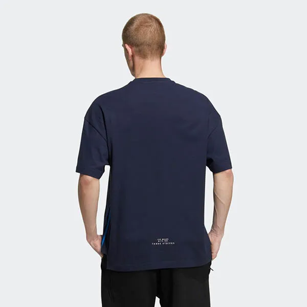 Áo Thun Adidas Overfit City Loose Tee Tshirt HC9973 Màu Xanh Than Size S - Thời trang - Vua Hàng Hiệu