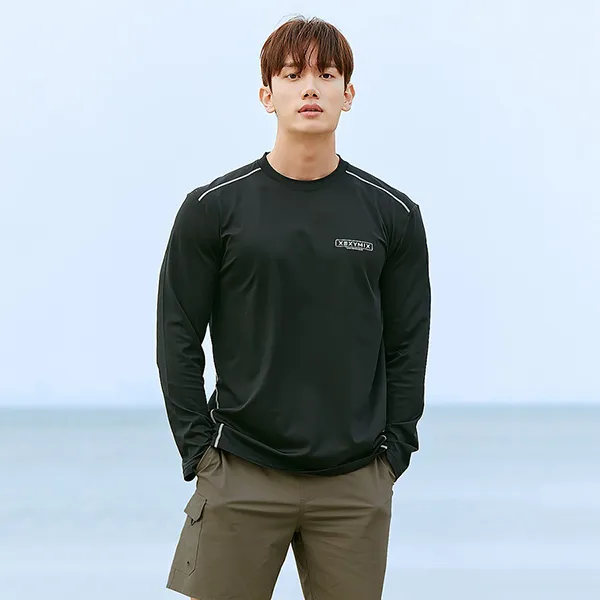 Áo Thun Dài Tay Xexymix Multi Protection Long Sleeve Weave Black WT2181G Màu Đen Size M