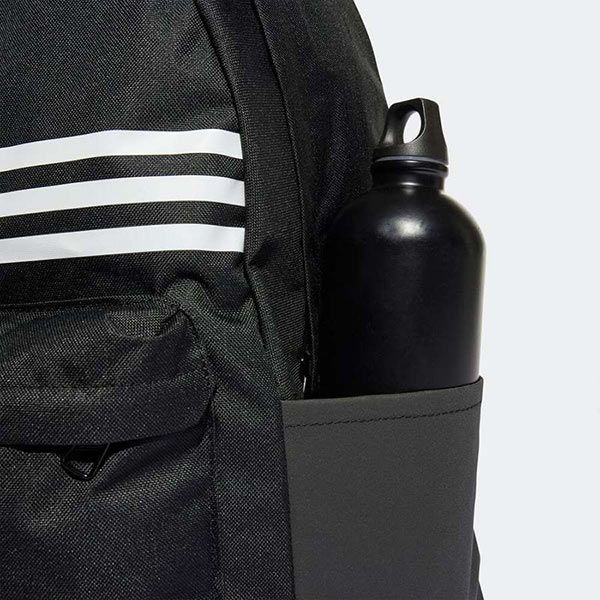 Balo Adidas Classic 3-Stripes Horizontal Backpack HG0351 Màu Đen - 4
