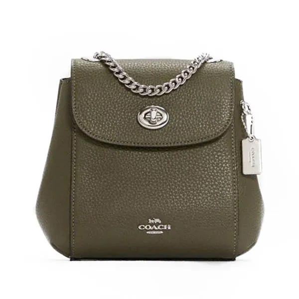 Balo Coach Convertible Mini Backpack Màu Xanh Olive - Túi xách - Vua Hàng Hiệu