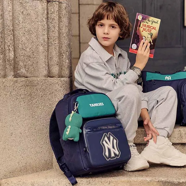 Balo Trẻ Em MLB Led New York Yankees 7ABK0023N-50NYS Màu Xanh Navy (Kèm Túi Tote)
