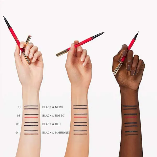 Bút Kẻ Mắt Valentino Twin Liner Gel And Liquid Eyeliner 01 Black And Nero Màu Đen - Trang điểm - Vua Hàng Hiệu