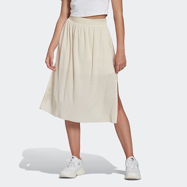 Chân Váy Adidas Adicolor Plisse Skirt HF7545 Màu Trắng Sữa Size L - 1