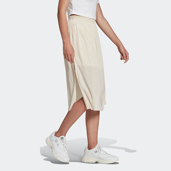 Chân Váy Adidas Adicolor Plisse Skirt HF7545 Màu Trắng Sữa Size L - 3