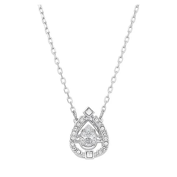 Dây Chuyền Swarovski Sparkling Dance Pear Necklace 5451992 Màu Bạc - Trang sức - Vua Hàng Hiệu