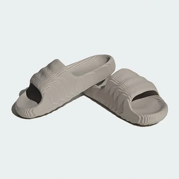 Dép Adidas Adilette 22 Slides HQ4670 Màu Nâu Nhạt Size 38 - Dép - Vua Hàng Hiệu