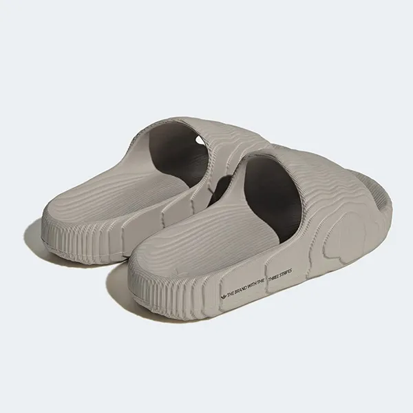 Dép Adidas Adilette 22 Slides HQ4670 Màu Nâu Nhạt Size 38 - Dép - Vua Hàng Hiệu