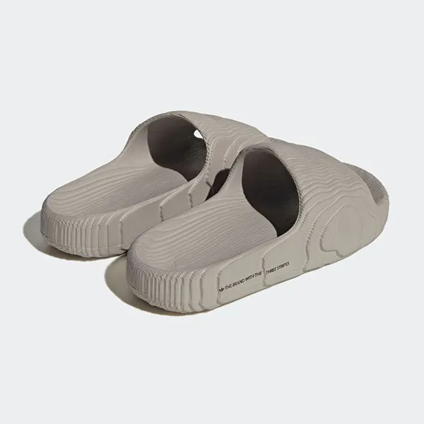 Dép Adidas Adilette 22 Slides Light Brown HQ4670 Màu Nâu - Dép - Vua Hàng Hiệu