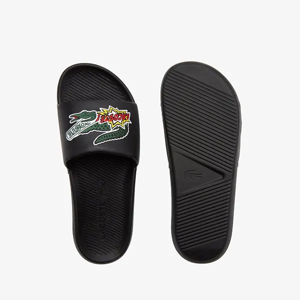 Dép Lacoste Croco Slide 222 5CMA CM00034 Màu Đen Size 8 - Dép - Vua Hàng Hiệu