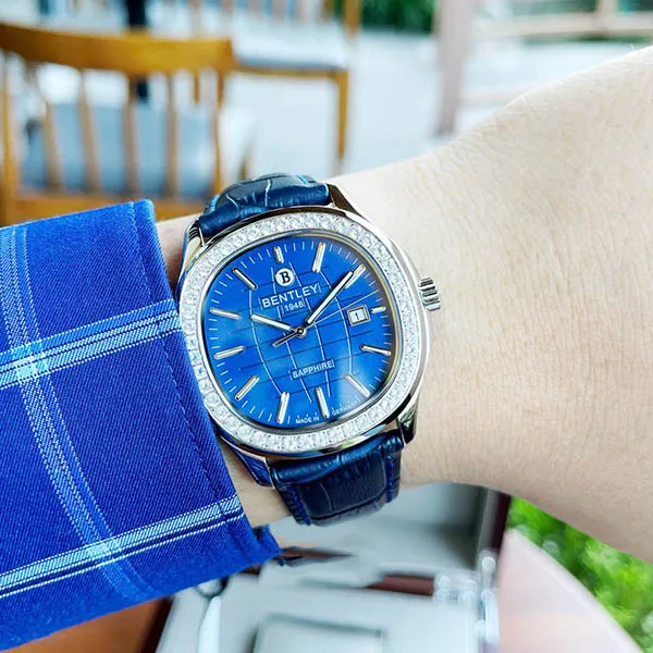 Đồng Hồ Nam Bentley Nautilus BL1869-101MWNN-DMS-GL-X Màu Xanh Navy - Đồng hồ - Vua Hàng Hiệu