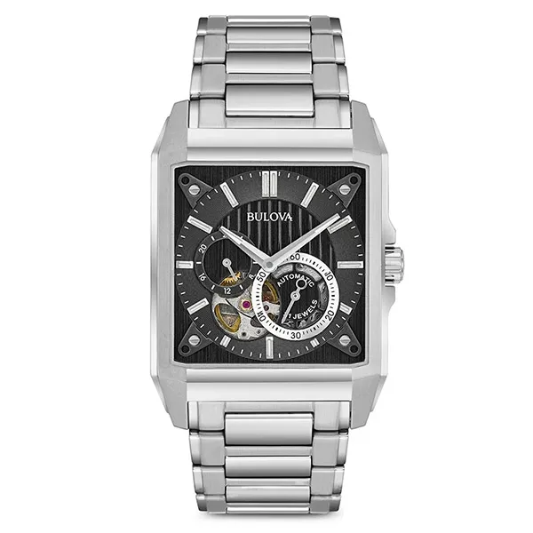 Đồng Hồ Nam Bulova 96A194 Màu Bạc