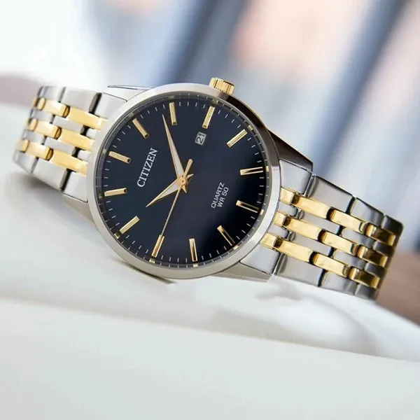 Đồng Hồ Nam Citizen BI5006-81L 39mm Màu Xanh Bạc