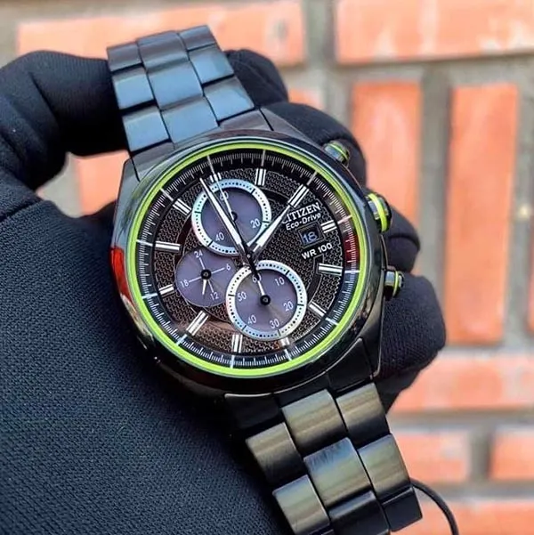 Đồng Hồ Nam Citizen HTM Eco-Drive Black Dial CA0435-51E Màu Đen - Đồng hồ - Vua Hàng Hiệu