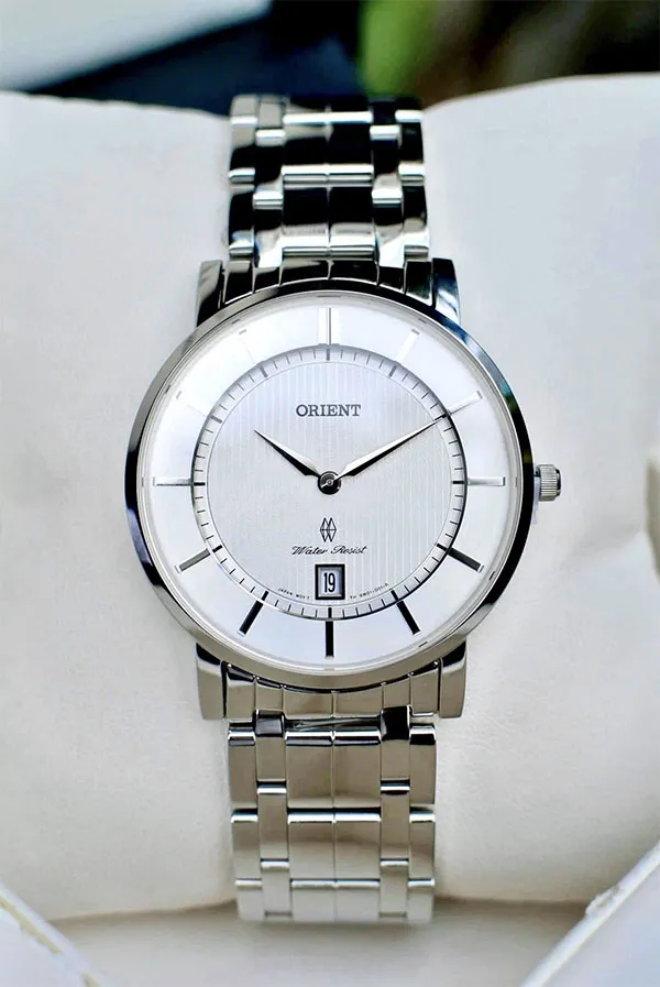 Đồng Hồ Nam Orient Quartz FGW01006W0 Màu Bạc