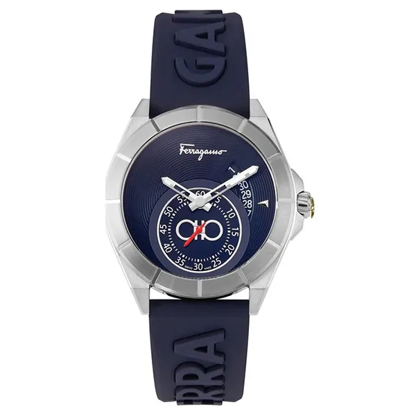 Đồng Hồ Nam Salvatore Ferragamo Mens Blue 43 mm Ferragamo Urban Watch SF1Y01221 Màu Xanh Navy