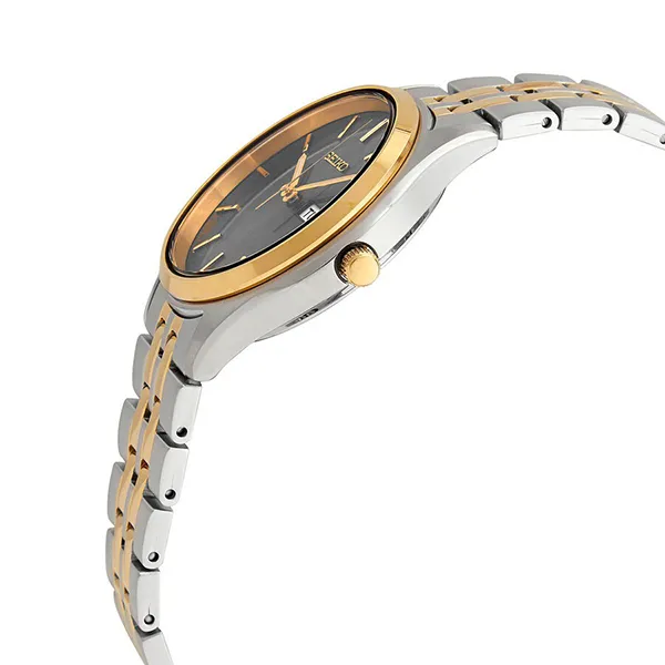 Đồng Hồ Nam Seiko Essentials Quartz Gray Dial Men's Watch SUR432 Màu Xám