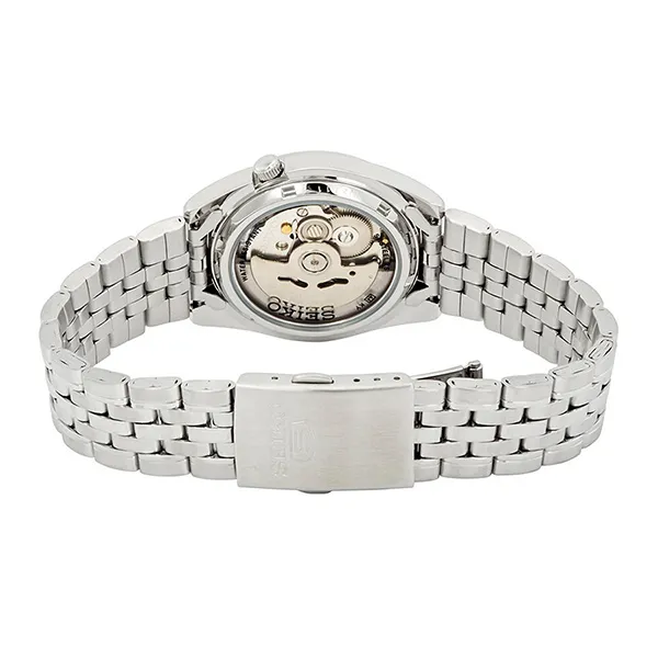 Đồng Hồ Nam Seiko Series 5 Automatic White Dial Men's Watch SNK385 Màu Bạc - Đồng hồ - Vua Hàng Hiệu