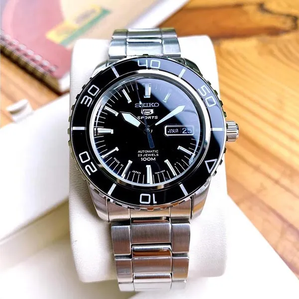 Đồng Hồ Nam Seiko 5 Sport SNZH55J1 Automatic Màu Bạc - Đồng hồ - Vua Hàng Hiệu