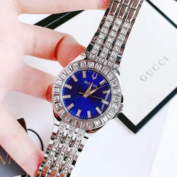 Đồng Hồ Nữ Bulova 96L290 Màu Bạc