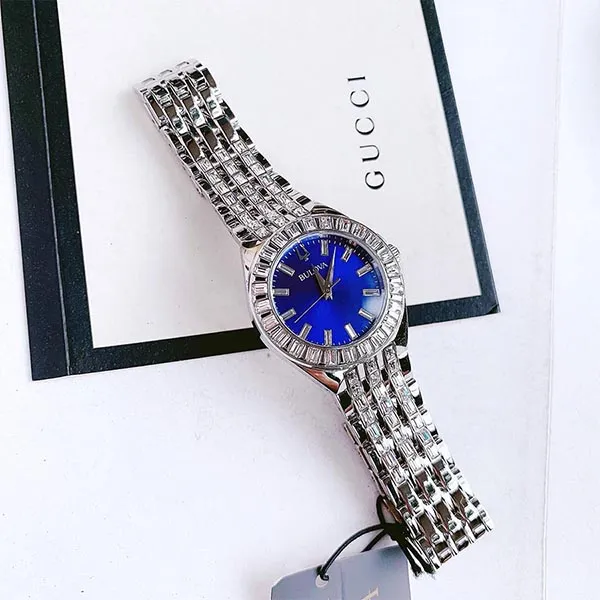 Đồng Hồ Nữ Bulova 96L290 Màu Bạc