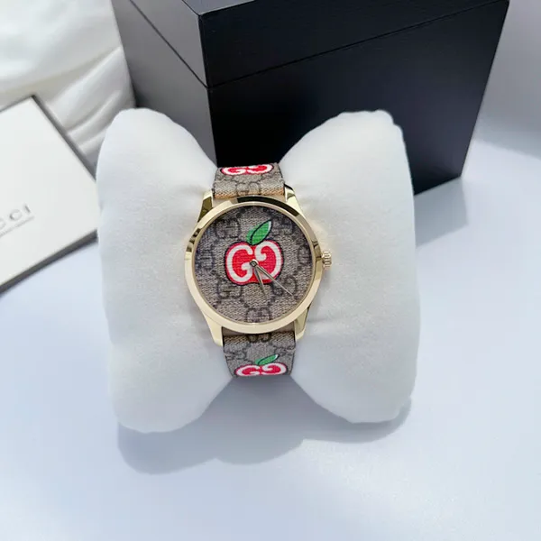 Đồng Hồ Nữ Gucci G-Timeless Quartz Case Gold YA1264158 Phối Màu