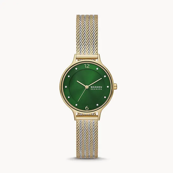 Đồng Hồ Nữ Skagen SKW3063 Màu Xanh Vàng