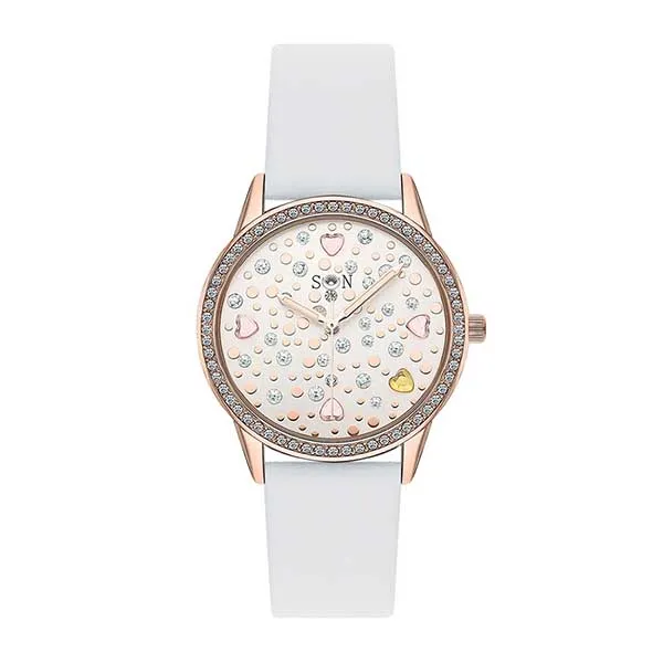 Đồng Hồ Nữ Sunlight 337931 For Women Màu Vàng Hồng - Trắng - Đồng hồ - Vua Hàng Hiệu