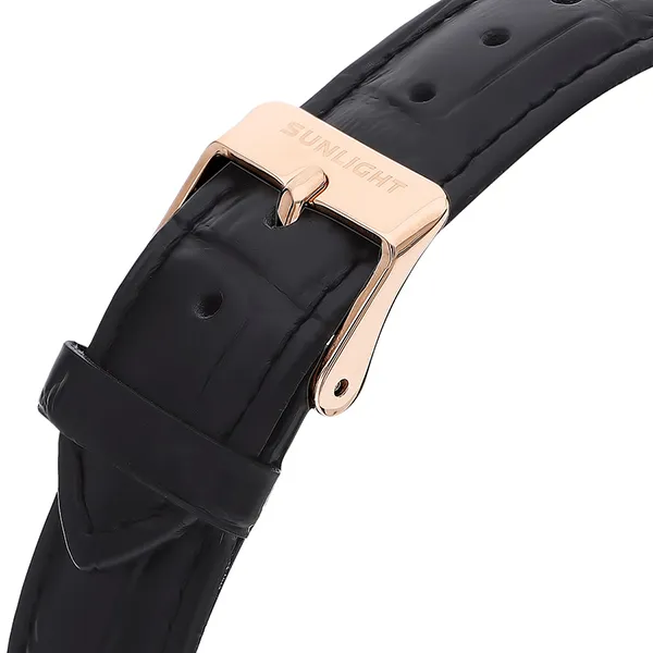 Đồng Hồ Nữ Sunlight Watches For Women 337441 Màu Đen Vàng - Đồng hồ - Vua Hàng Hiệu