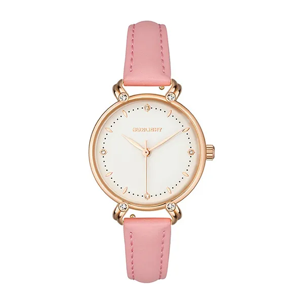 Đồng Hồ Nữ Sunlight Watches For Women 75775 Màu Hồng