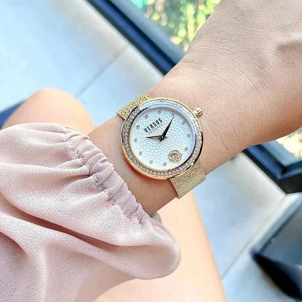Đồng Hồ Nữ Versace Versus VSPEN3021 Màu Vàng Gold