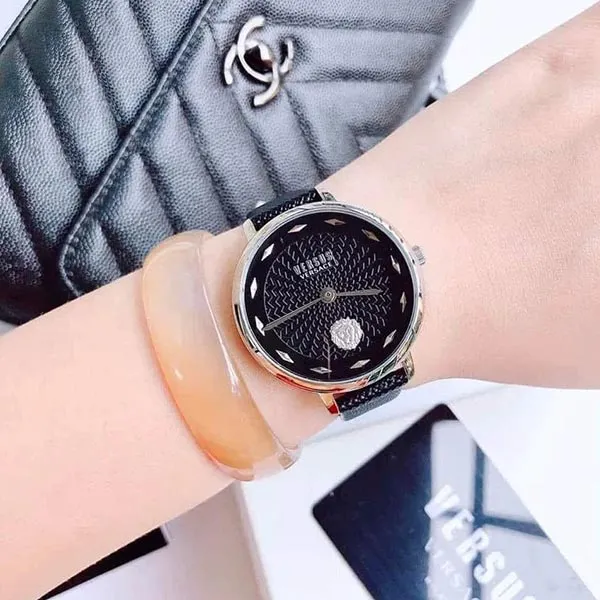 Đồng Hồ Nữ Versus By Versase La Villette VSP1S1921 Màu Đen Bạc